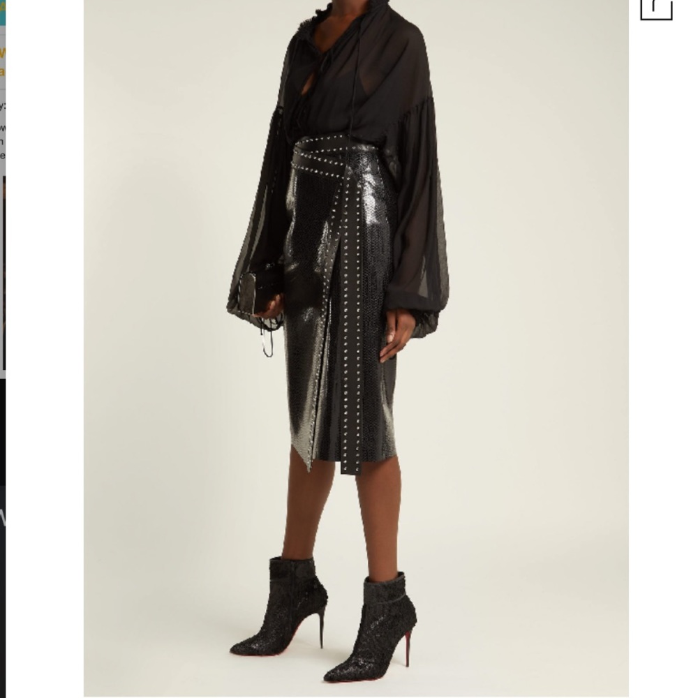 Christian Louboutin Moula Kate Sequin Ankle boots